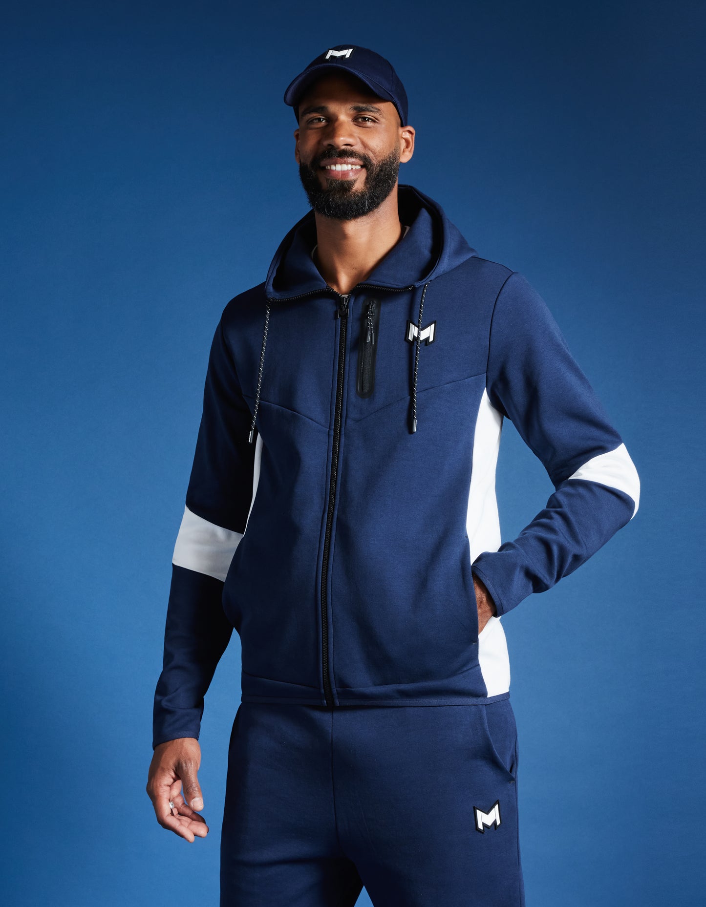 MEN'S OFF-COURT CAP - NAVY B2B